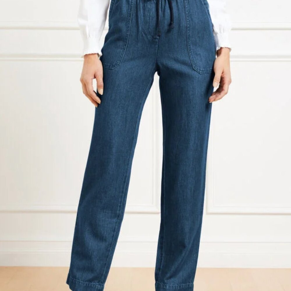 Talbots The Easy Drawstring Pant - Picture 3 of 6